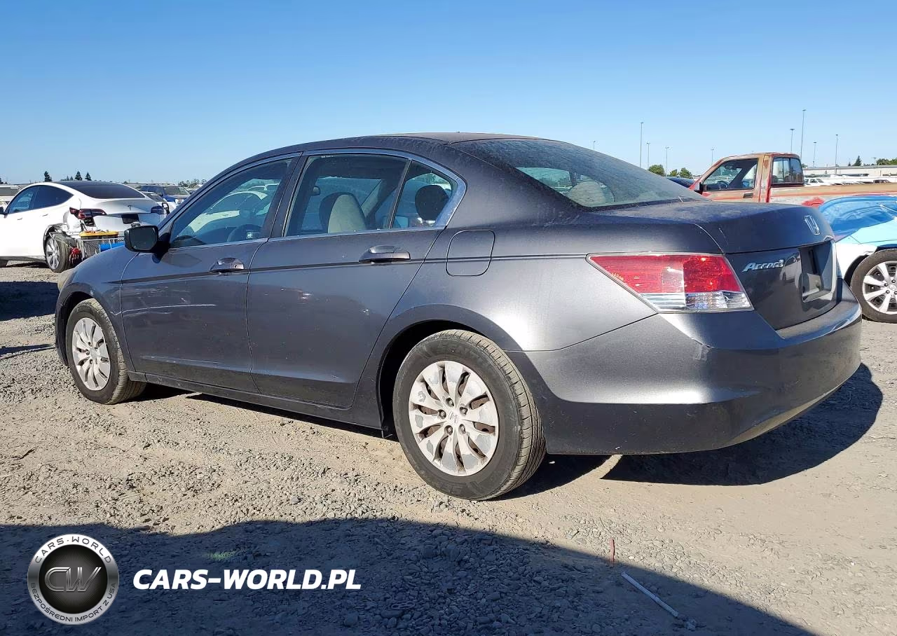 2010 Honda Accord Lx VIN:1HGCP2E37AA030858 - 2