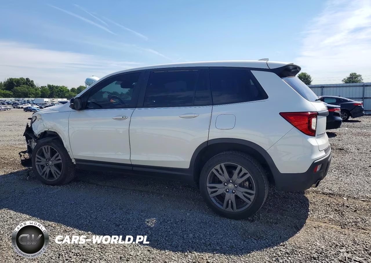 2021 Honda Passport Exl VIN:5FNYF8H53MB020492 - 2