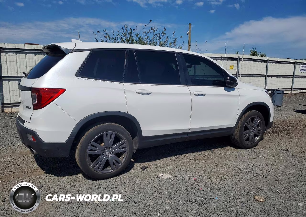 2021 Honda Passport Exl VIN:5FNYF8H53MB020492 - 3