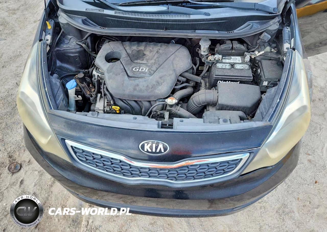 2014 Kia Rio Ex VIN:KNADN4A39E6396692 - 11