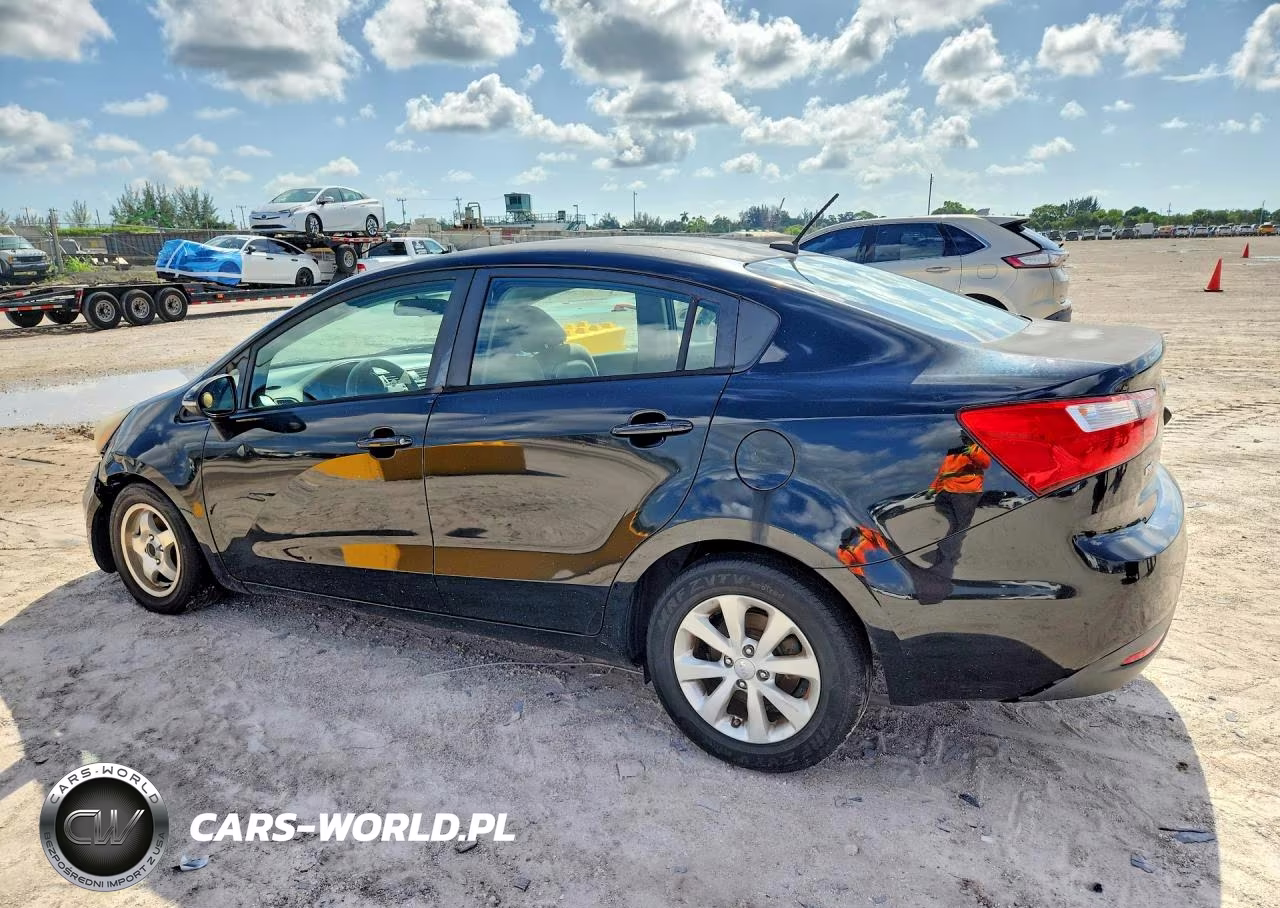 2014 Kia Rio Ex VIN:KNADN4A39E6396692 - 2