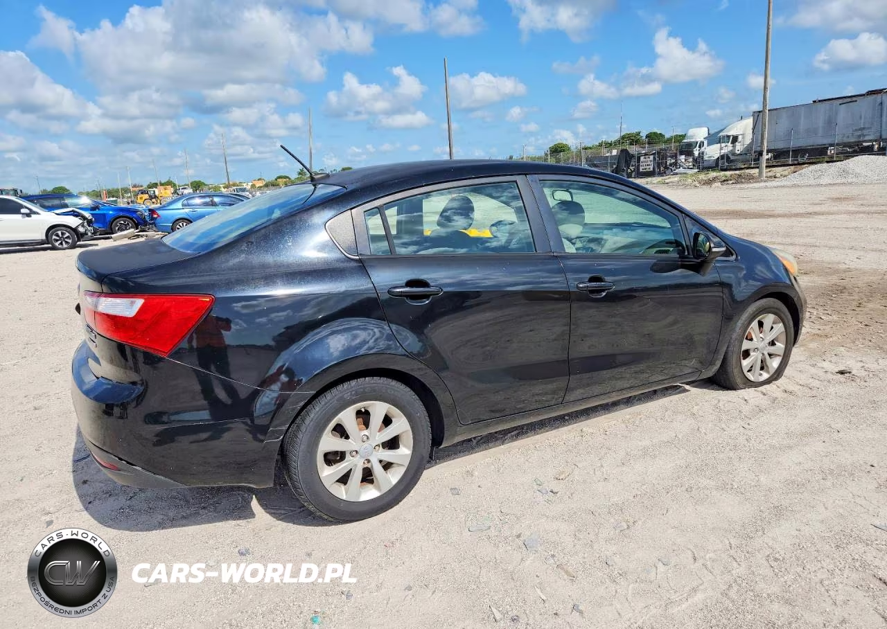 2014 Kia Rio Ex VIN:KNADN4A39E6396692 - 3