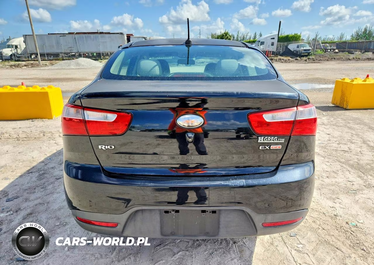 2014 Kia Rio Ex VIN:KNADN4A39E6396692 - 6