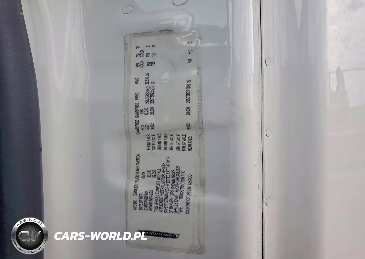 2020 Freightliner Cascadia 126 Semi Truck VIN:3AKJHHDR6LSLL0827 - 10