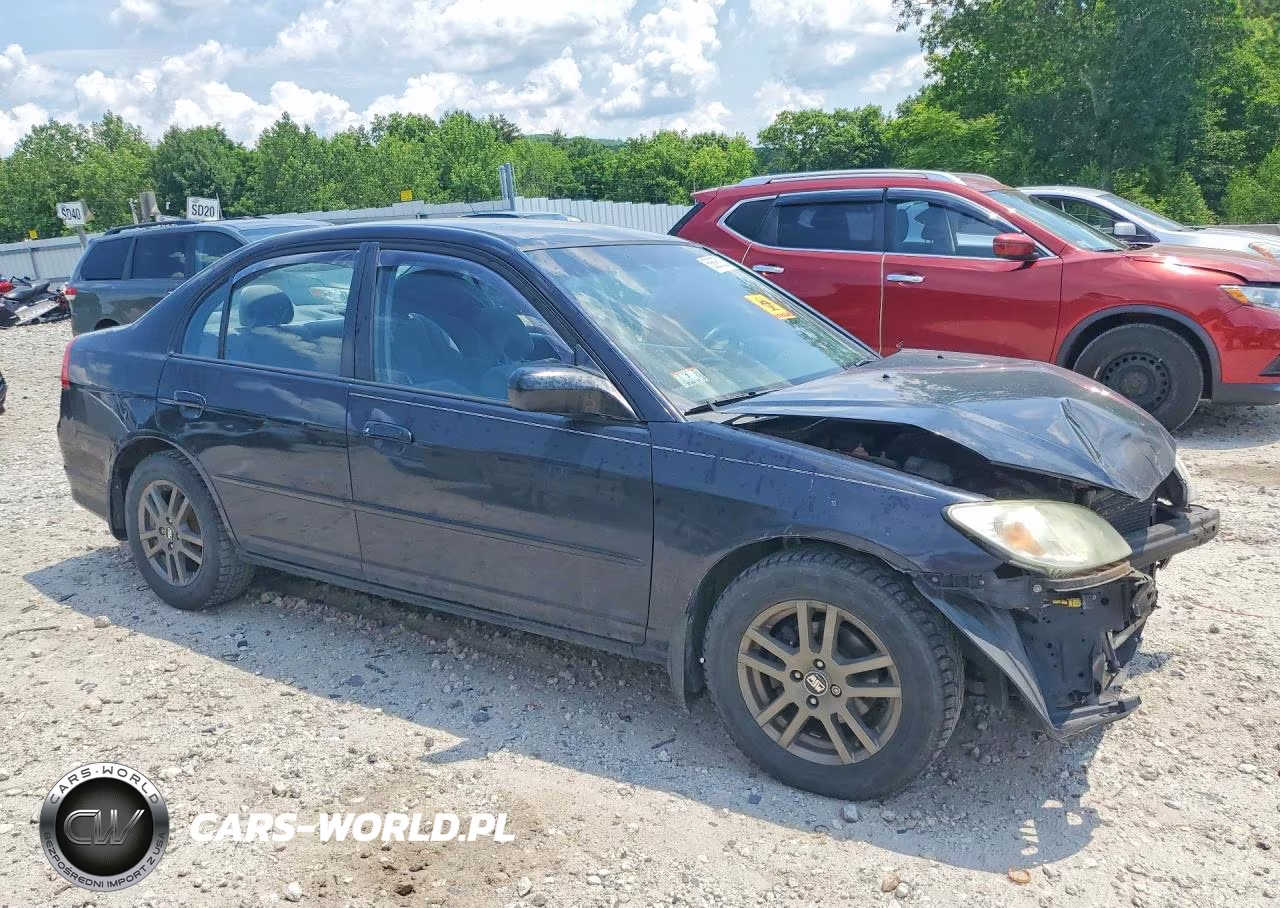 2004 Honda Civic Lx VIN:2HGES165X4H548809 - 4