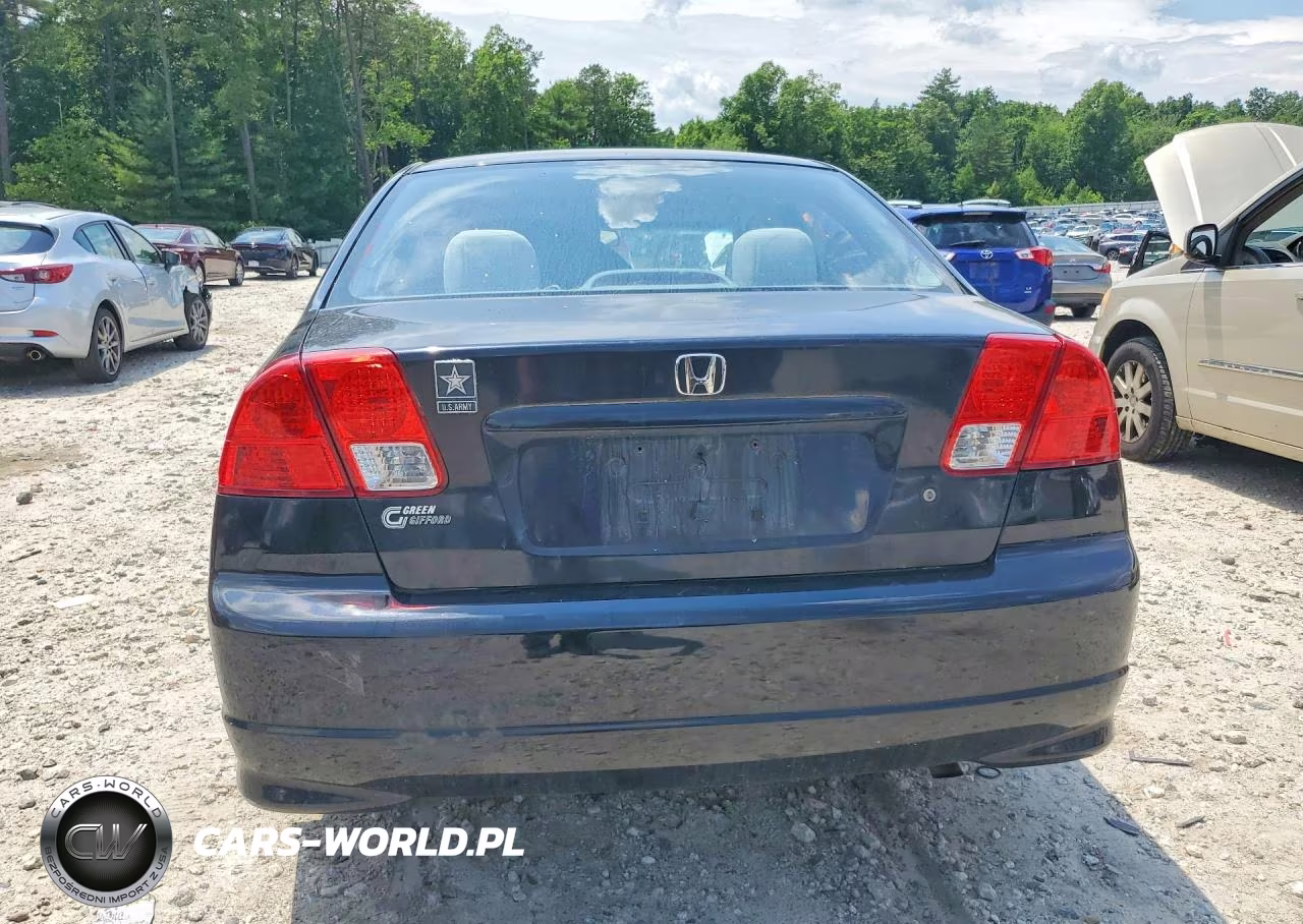 2004 Honda Civic Lx VIN:2HGES165X4H548809 - 6