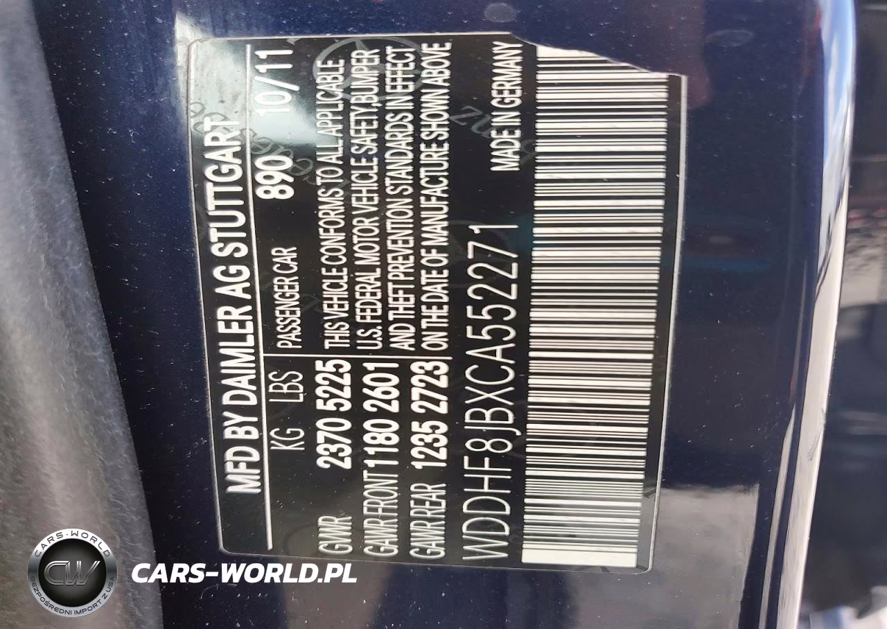 2012 Mercedes-Benz E 350 4Matic VIN:WDDHF8JBXCA552271 - 13