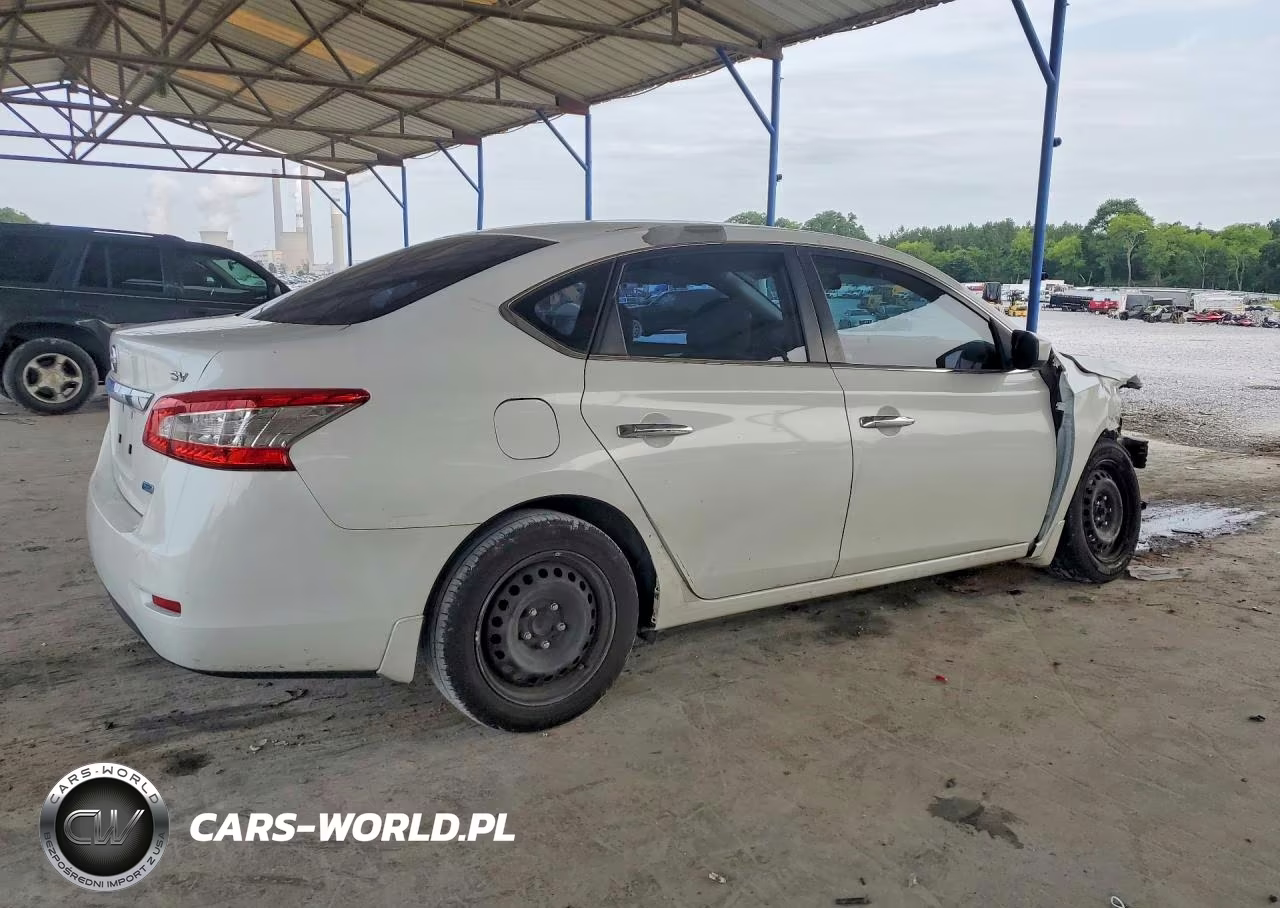 2014 Nissan Sentra Sv VIN:3N1AB7AP5EY319333 - 3