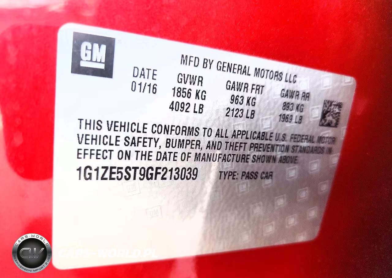 2016 Chevrolet Malibu Lt VIN:1G1ZE5ST9GF213039 - 12