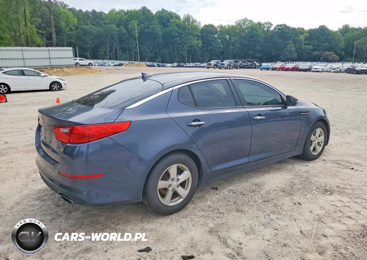 2015 Kia Optima Lx VIN:KNAGM4A77F5584735 - 3
