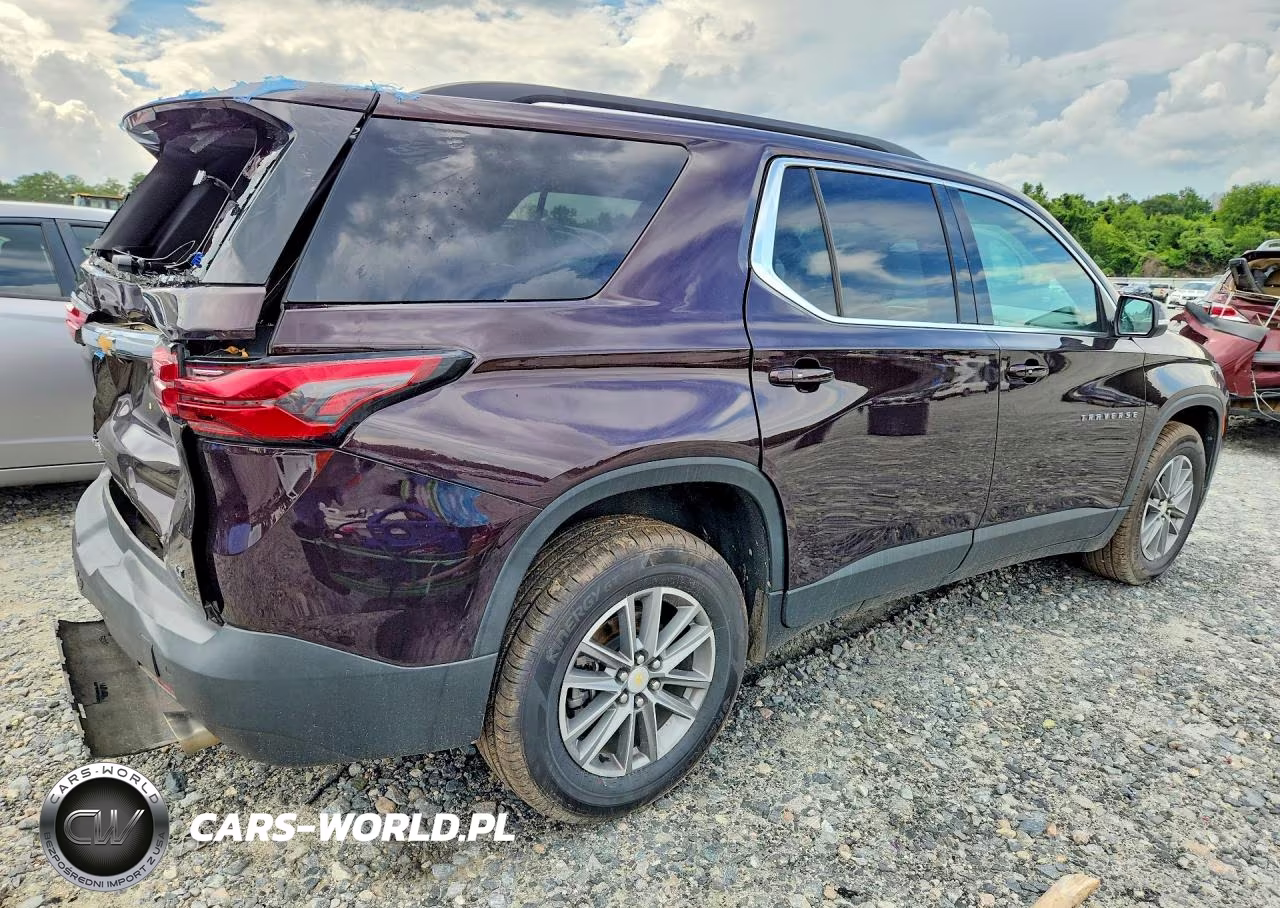 2022 Chevrolet Traverse Lt VIN:1GNERGKW2NJ191998 - 3