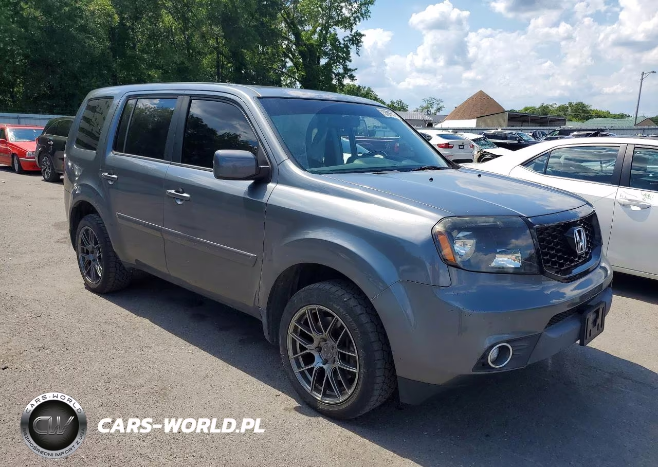 2013 Honda Pilot Ex-L( With Navi) VIN:5FNYF3H52DB033916 - 4