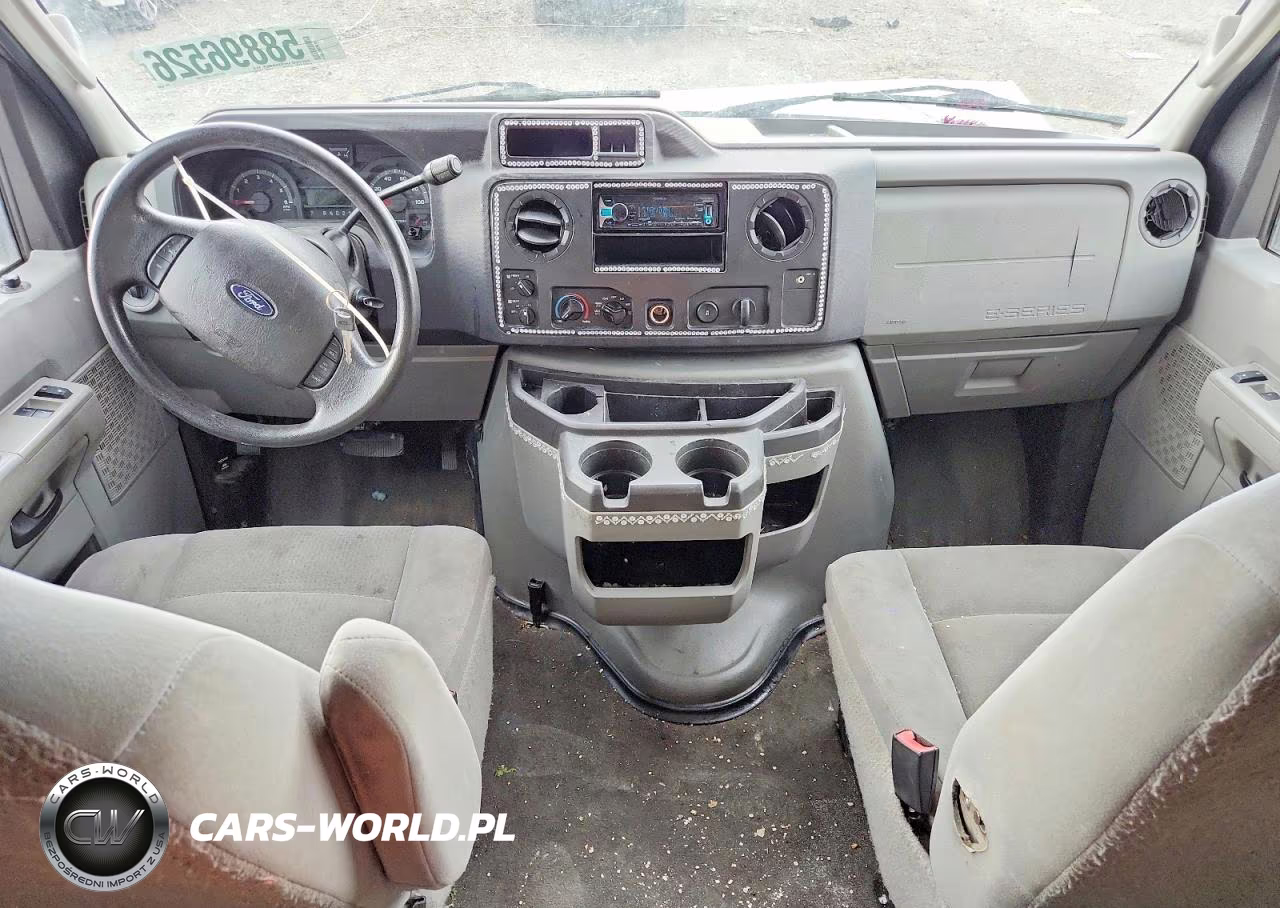 2009 Ford Econoline E350 Super Duty Wagon VIN:1FBNE31L49DA56387 - 8