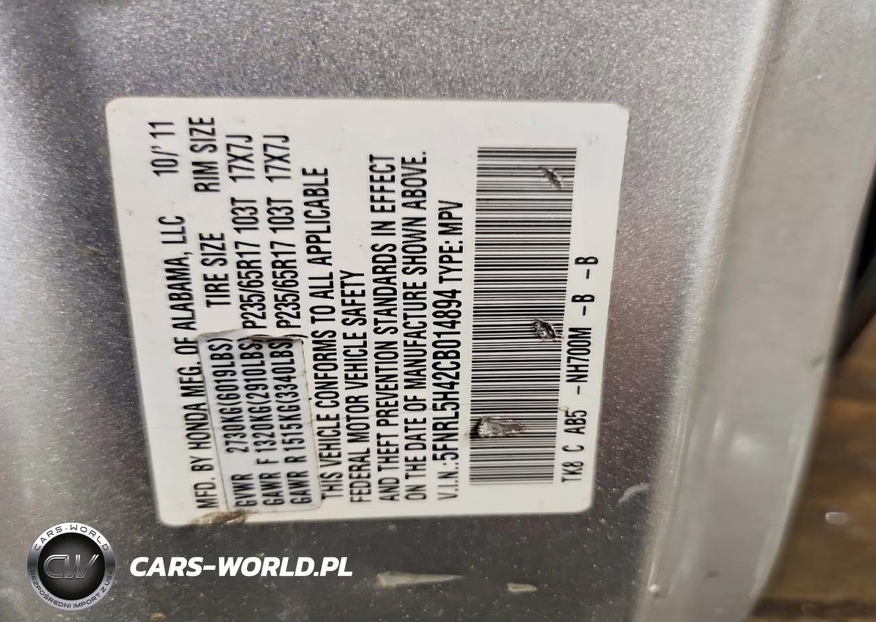 2012 Honda Odyssey Ex VIN:5FNRL5H42CB014894 - 13