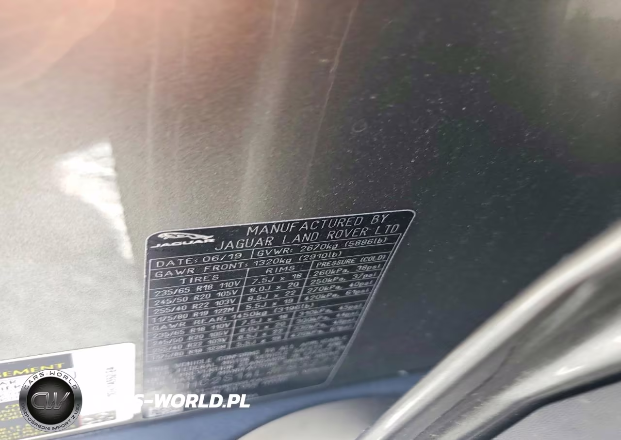 2020 Jaguar I-Pace Se VIN:SADHC2S14L1F83271 - 13