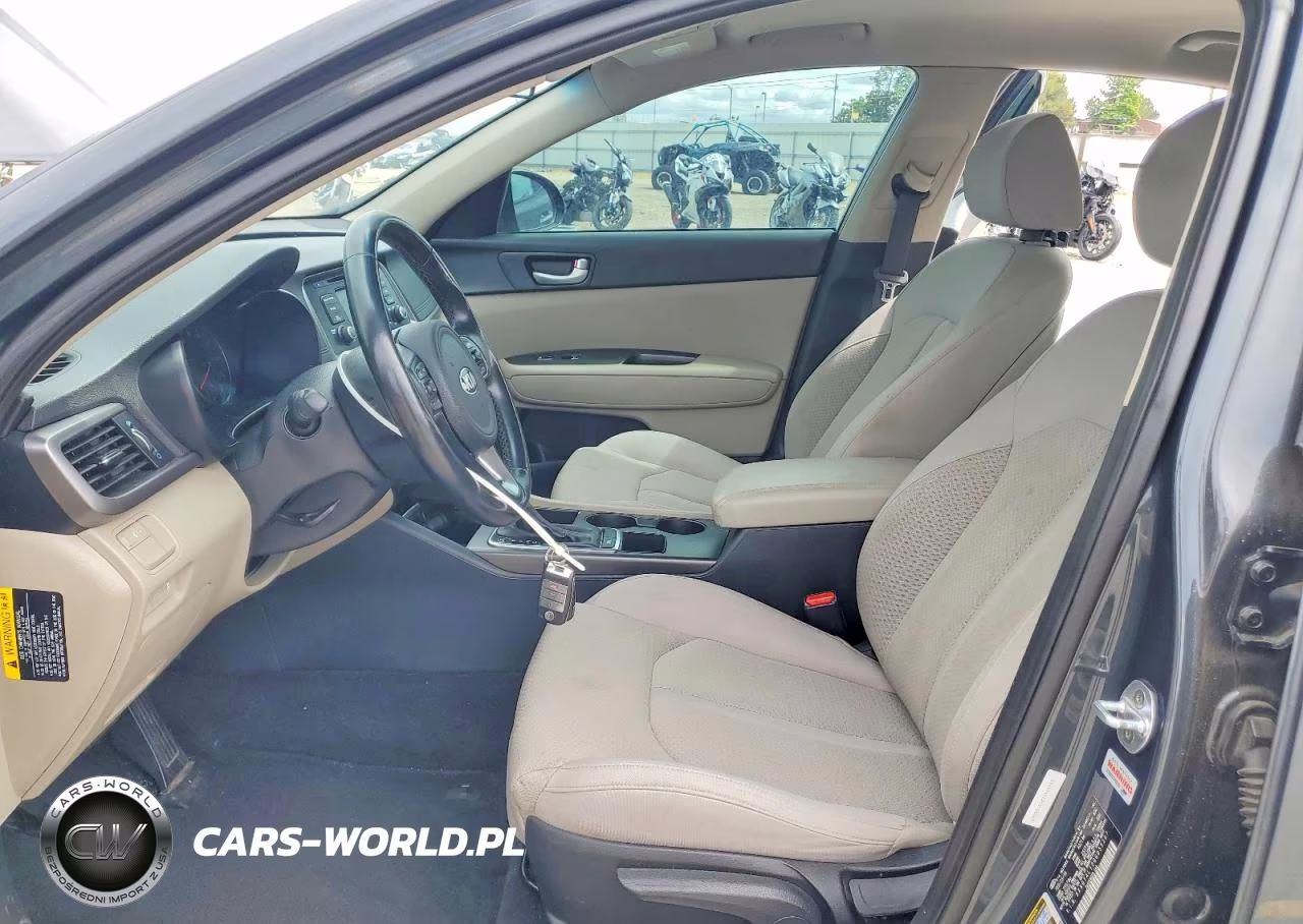 2016 Kia Optima Lx VIN:5XXGT4L12GG055267 - 7
