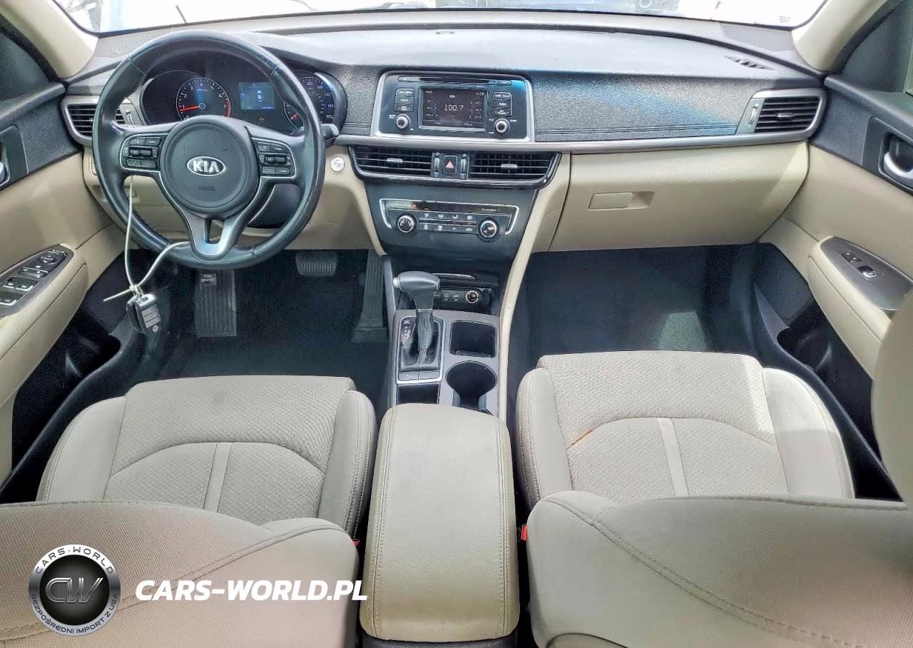 2016 Kia Optima Lx VIN:5XXGT4L12GG055267 - 8