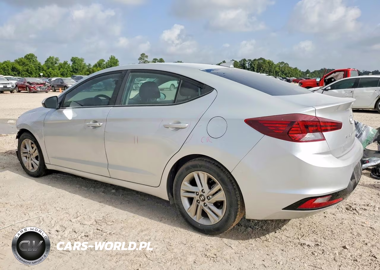 2019 Hyundai Elantra Sel VIN:5NPD84LF8KH407376 - 2