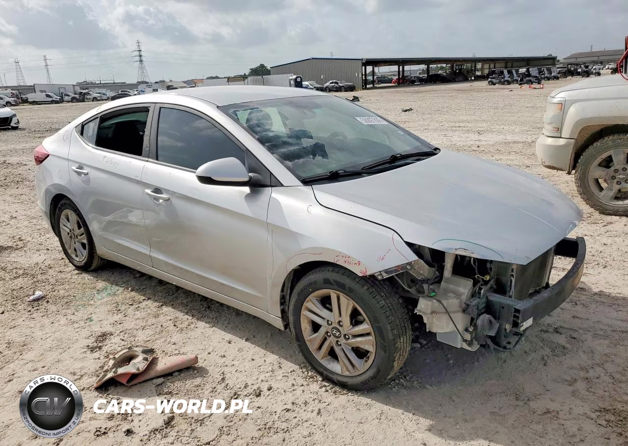 2019 Hyundai Elantra Sel VIN:5NPD84LF8KH407376 - 4