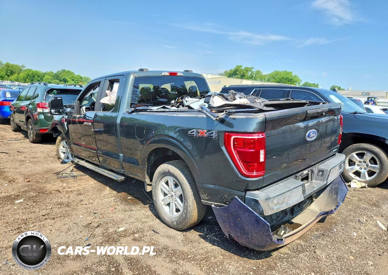 2021 Ford F150 Super Cab VIN:1FTFX1E80MKD39569 - 2