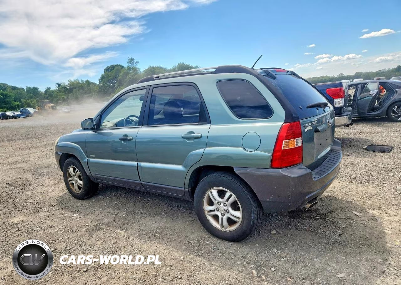 2006 Kia Sportage Lx VIN:KNDJE723367242092 - 2