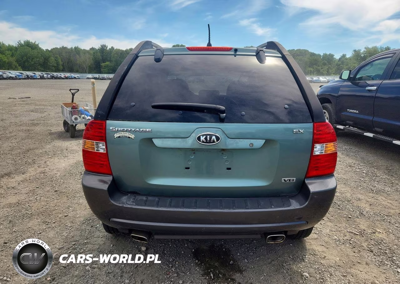 2006 Kia Sportage Lx VIN:KNDJE723367242092 - 6
