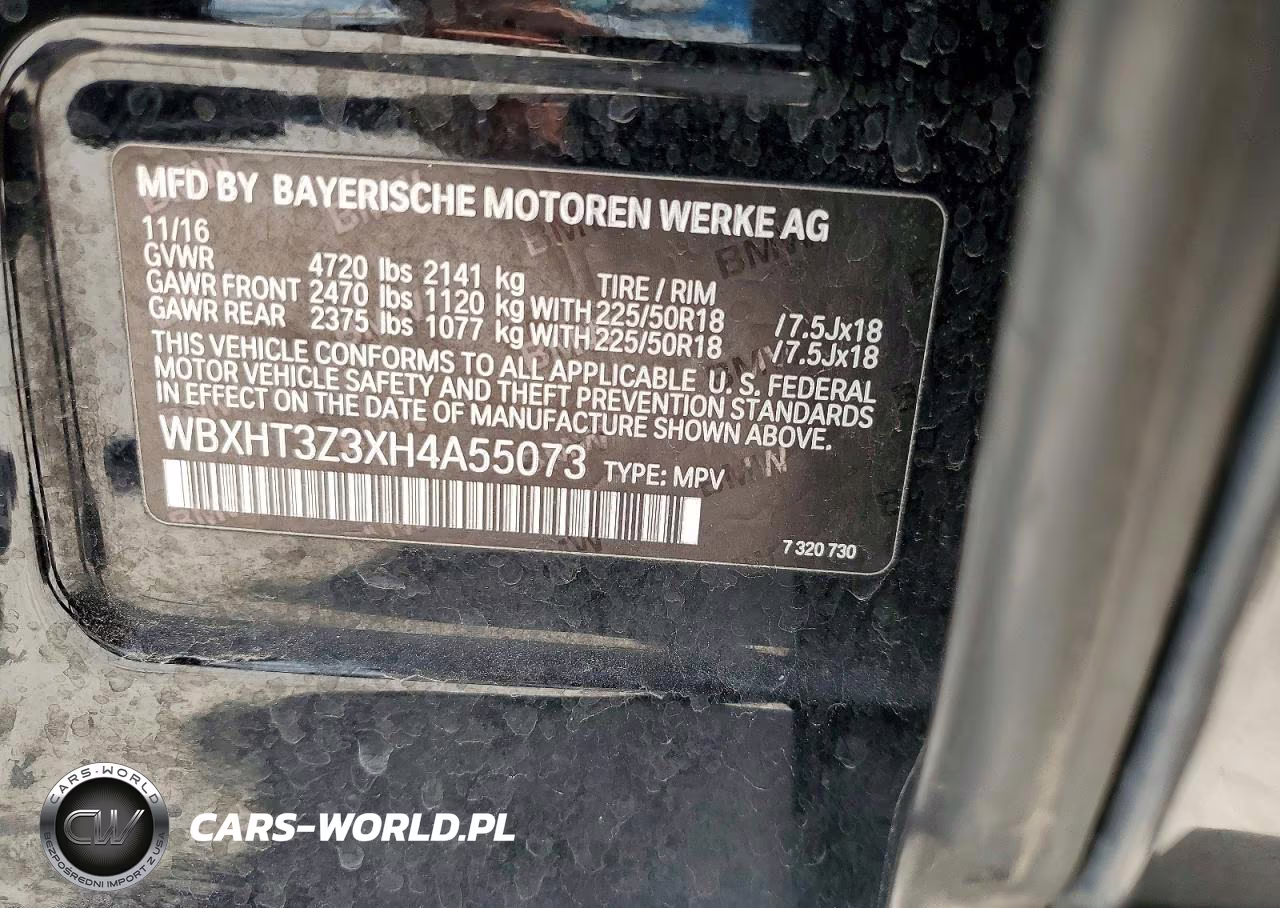 2017 BMW X1 xDrive28I VIN:WBXHT3Z3XH4A55073 - 12