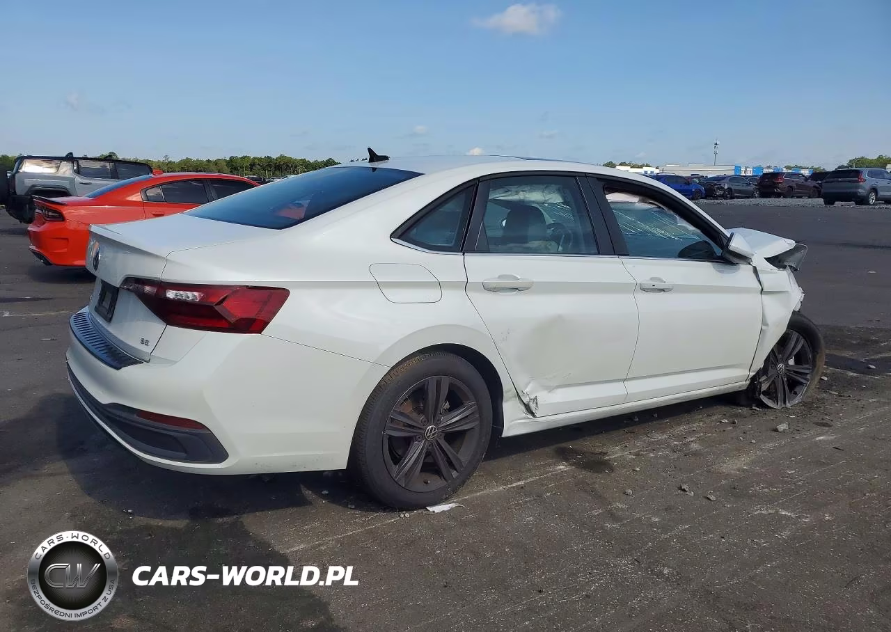 2024 Volkswagen Jetta Se VIN:3VW7M7BU8RM004364 - 3
