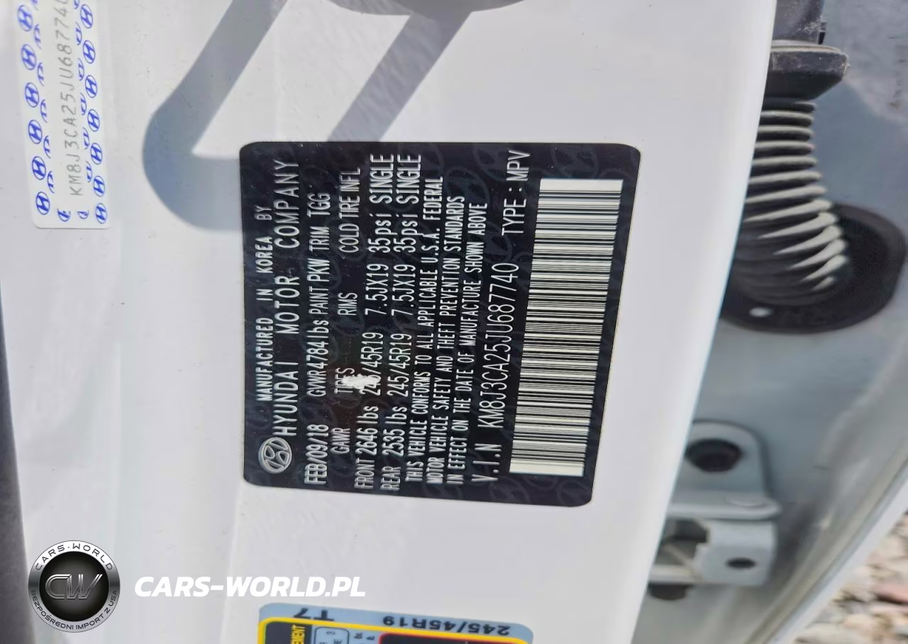 2018 Hyundai Tucson Value VIN:KM8J3CA25JU687740 - 13