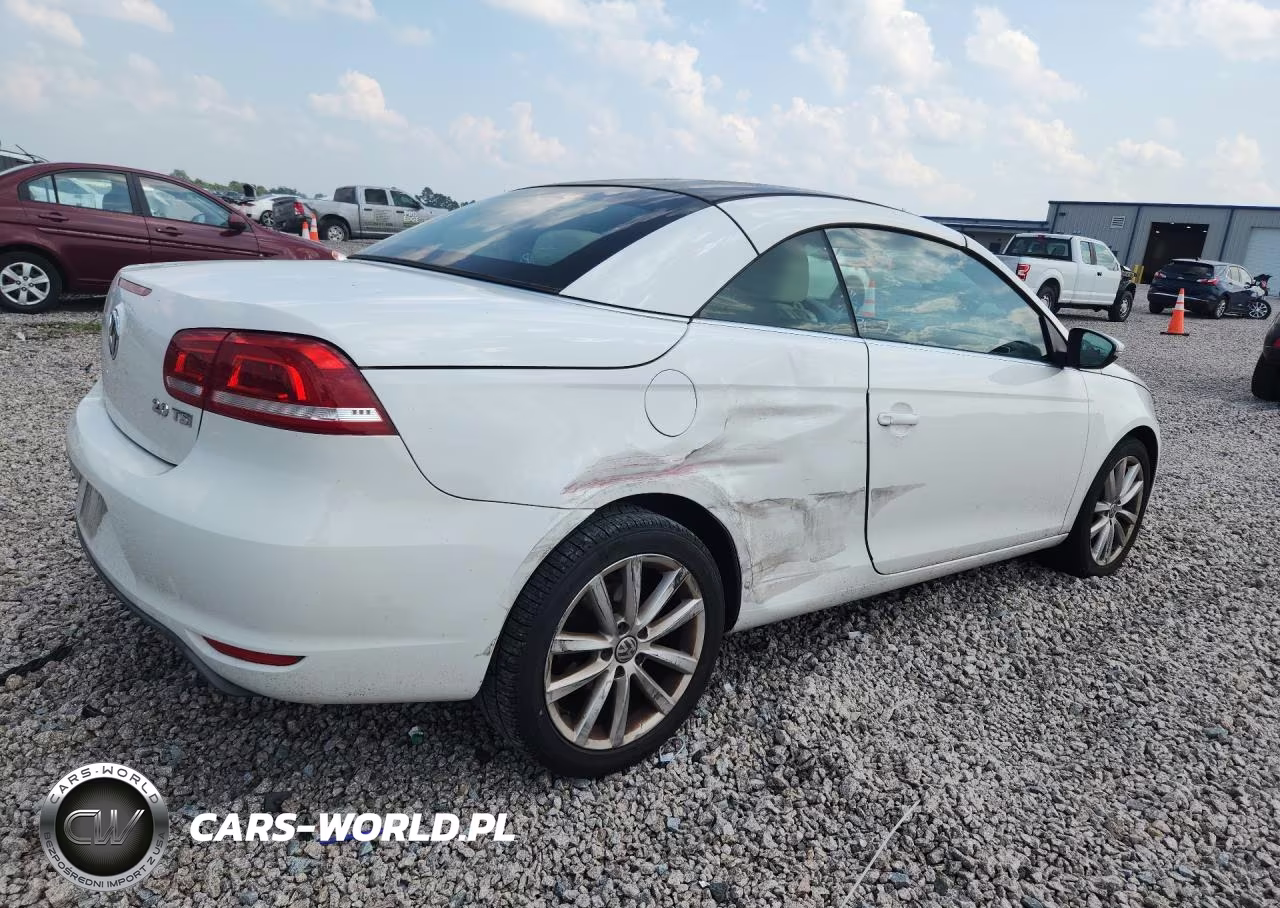 2013 Volkswagen Eos Komfort VIN:WVWBW8AH5DV006413 - 3