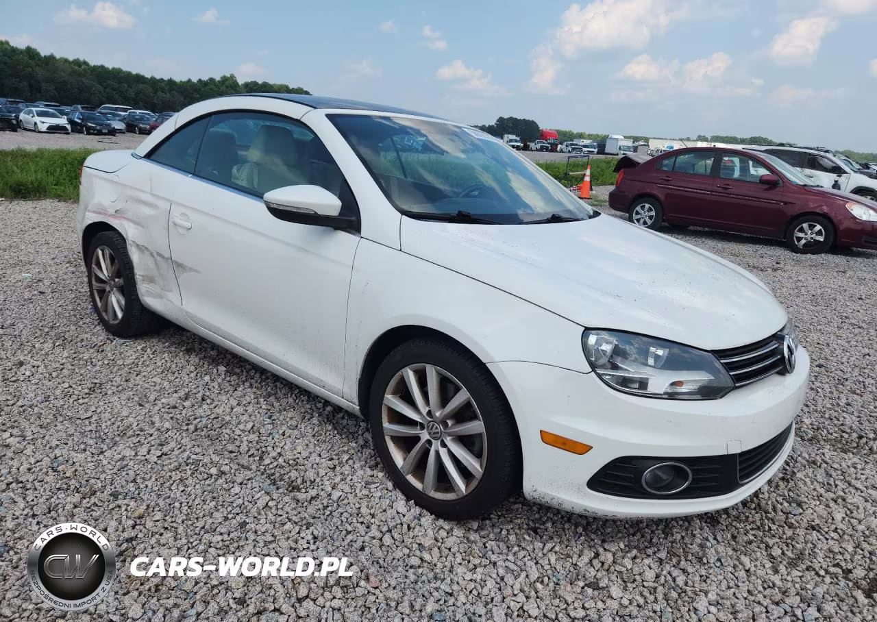 2013 Volkswagen Eos Komfort VIN:WVWBW8AH5DV006413 - 4