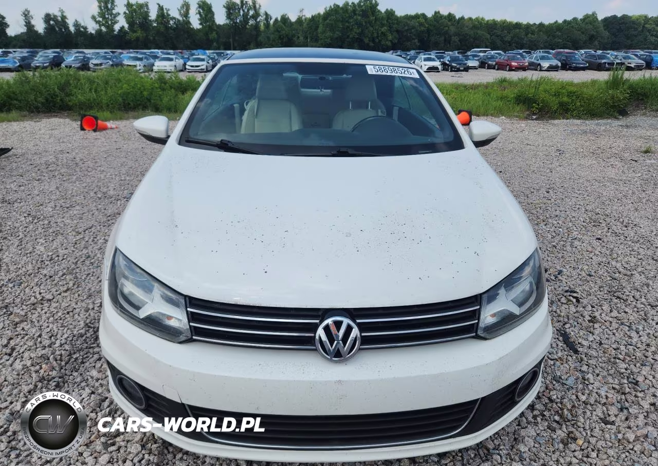 2013 Volkswagen Eos Komfort VIN:WVWBW8AH5DV006413 - 5