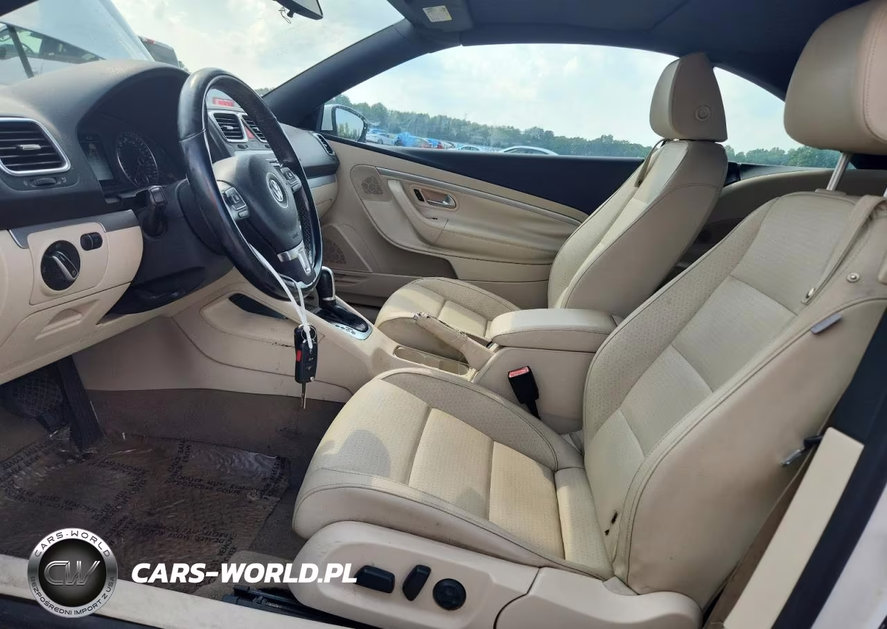 2013 Volkswagen Eos Komfort VIN:WVWBW8AH5DV006413 - 7