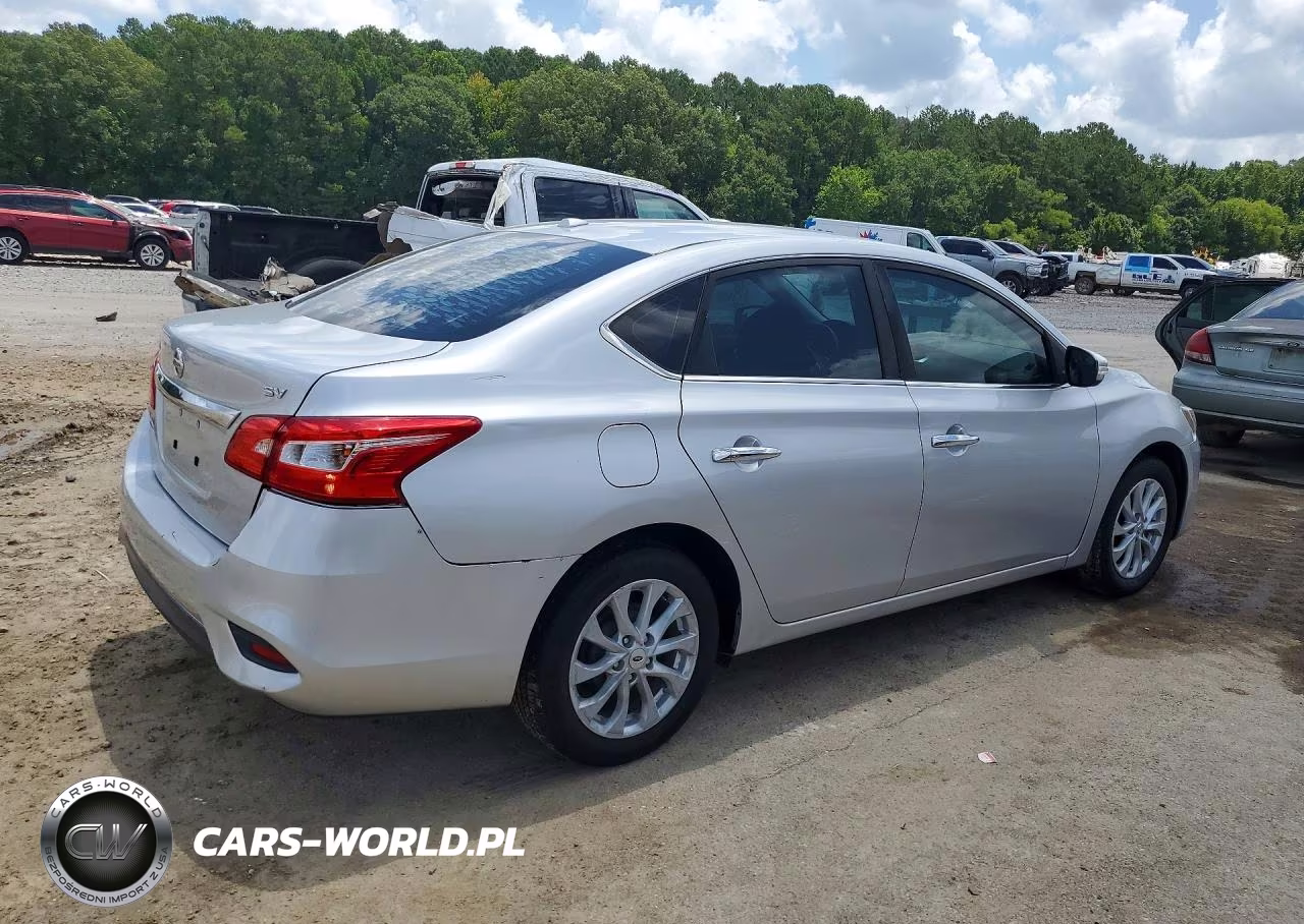 2019 Nissan Sentra Sv VIN:3N1AB7APXKY309778 - 3