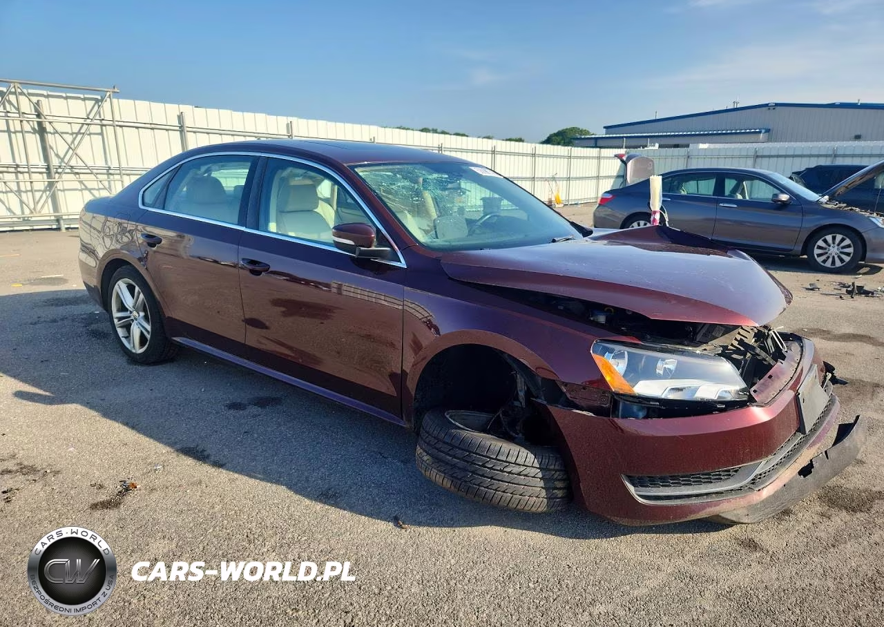 2014 Volkswagen Passat Se VIN:1VWBT7A38EC047801 - 4