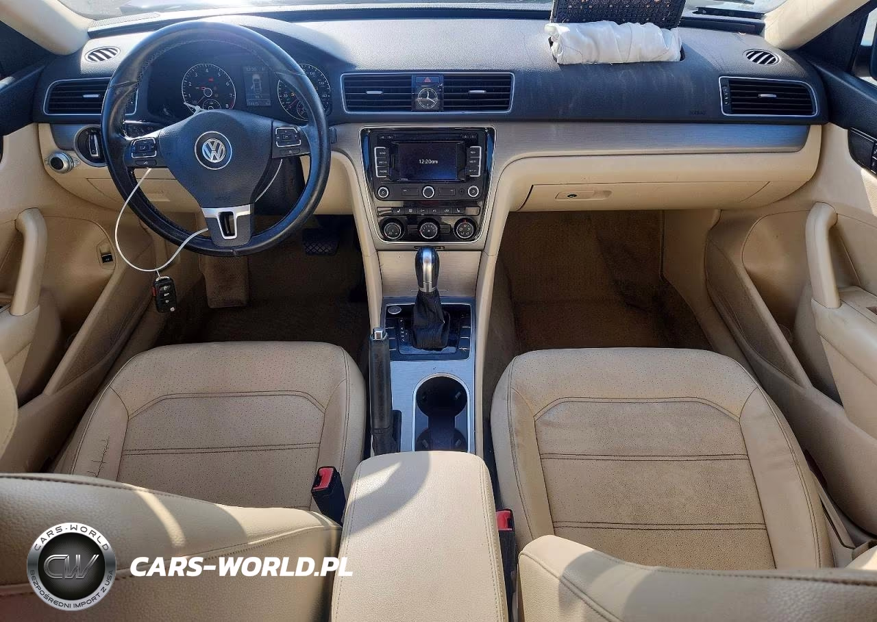 2014 Volkswagen Passat Se VIN:1VWBT7A38EC047801 - 8