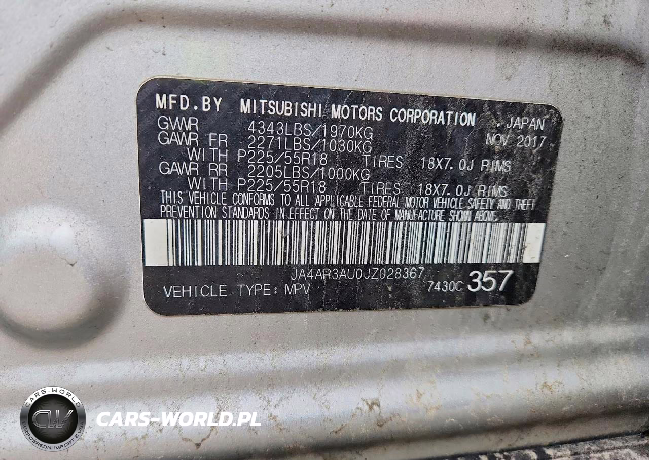 2018 Mitsubishi Outlander Sport Es VIN:JA4AR3AU0JZ028367 - 14