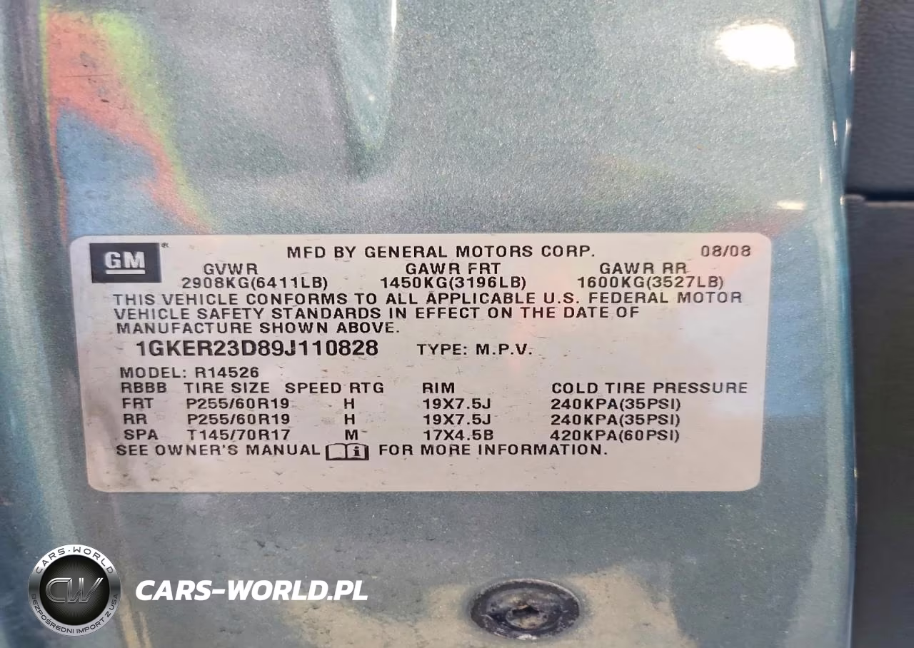 2009 GMC Acadia Slt-1 VIN:1GKER23D89J110828 - 13