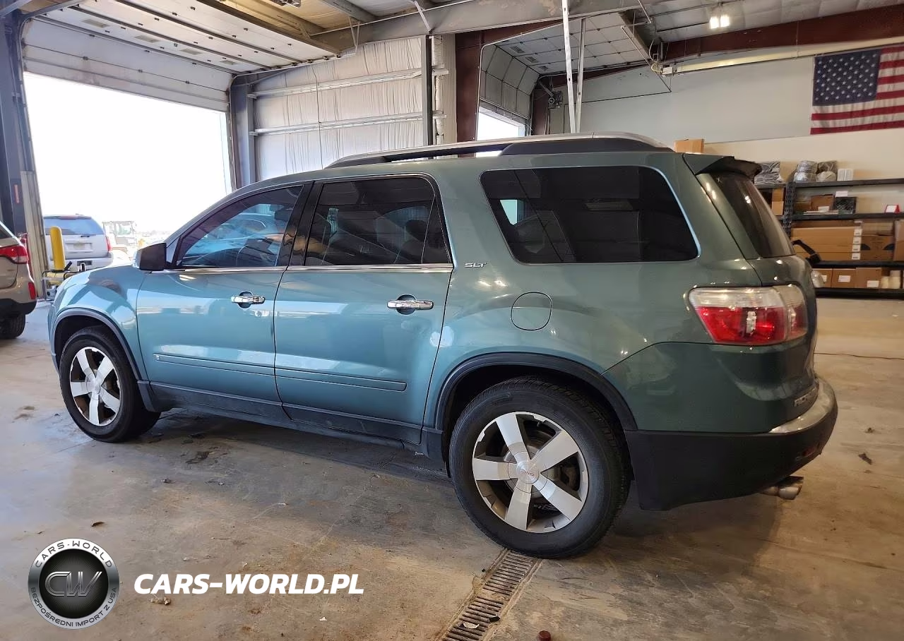 2009 GMC Acadia Slt-1 VIN:1GKER23D89J110828 - 2