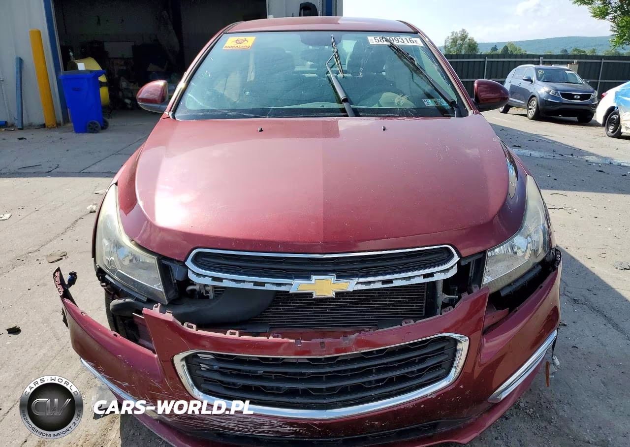 2015 Chevrolet Cruze Lt VIN:1G1PC5SB7F7183911 - 5