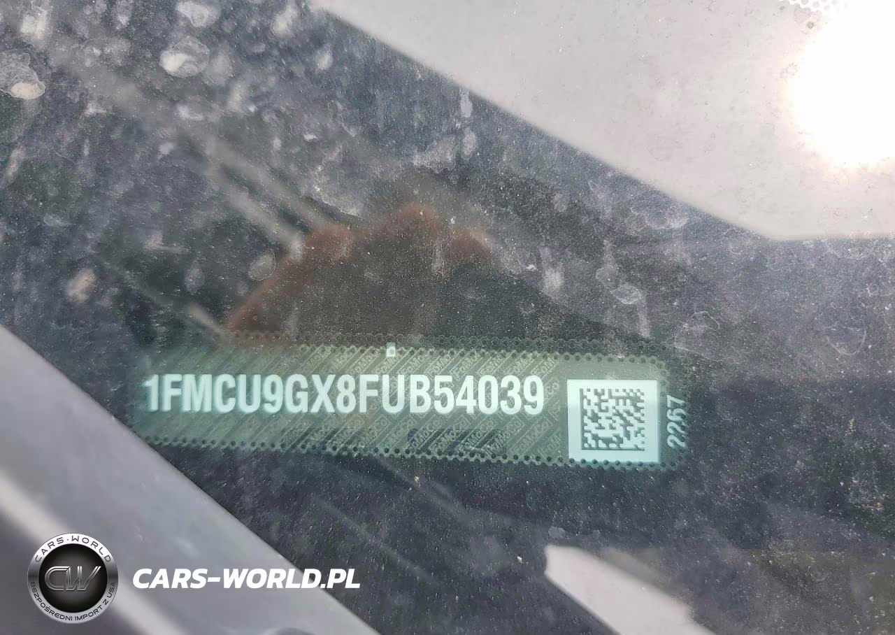 2015 Ford Escape Se VIN:1FMCU9GX8FUB54039 - 13
