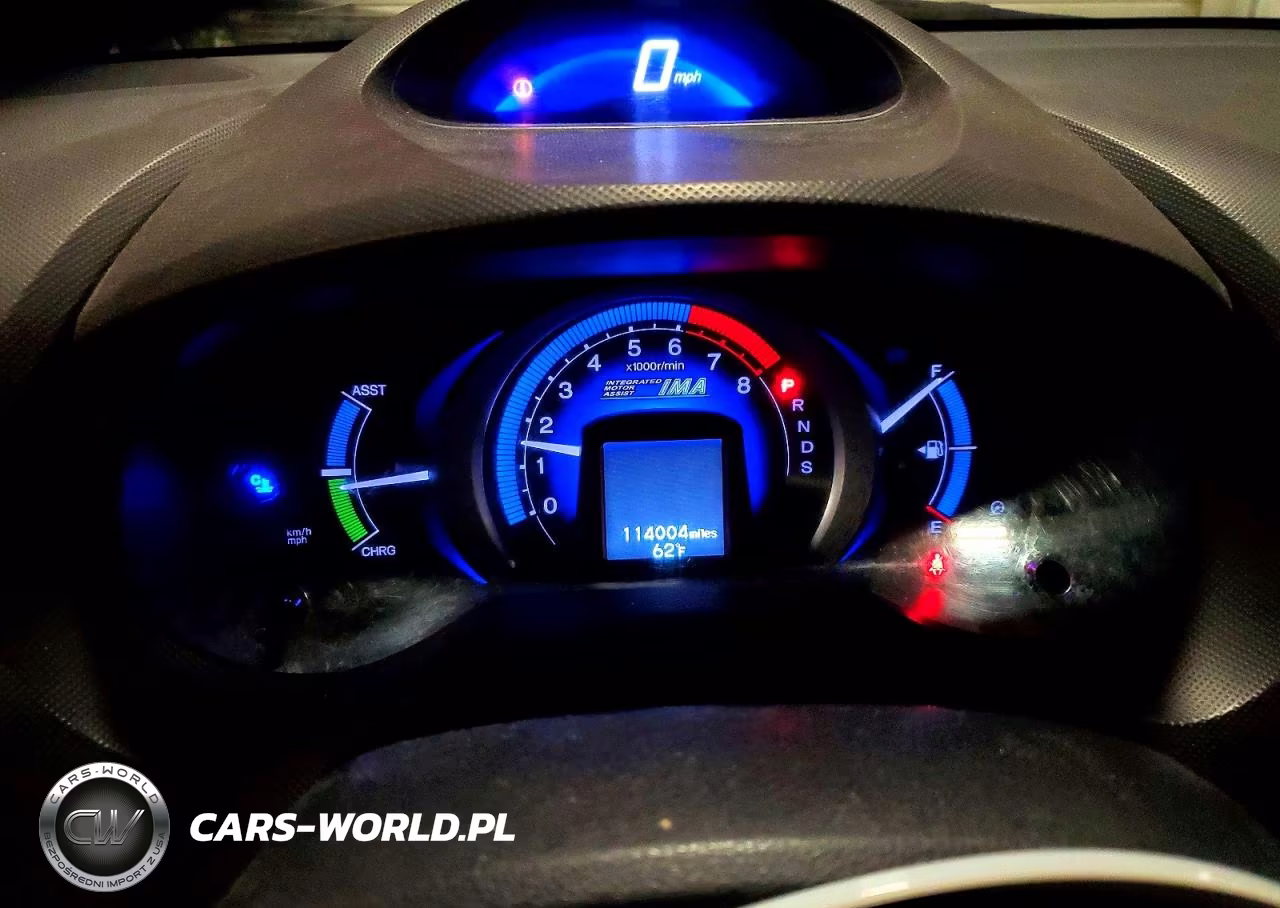 2010 Honda Insight Ex VIN:JHMZE2H77AS026279 - 9