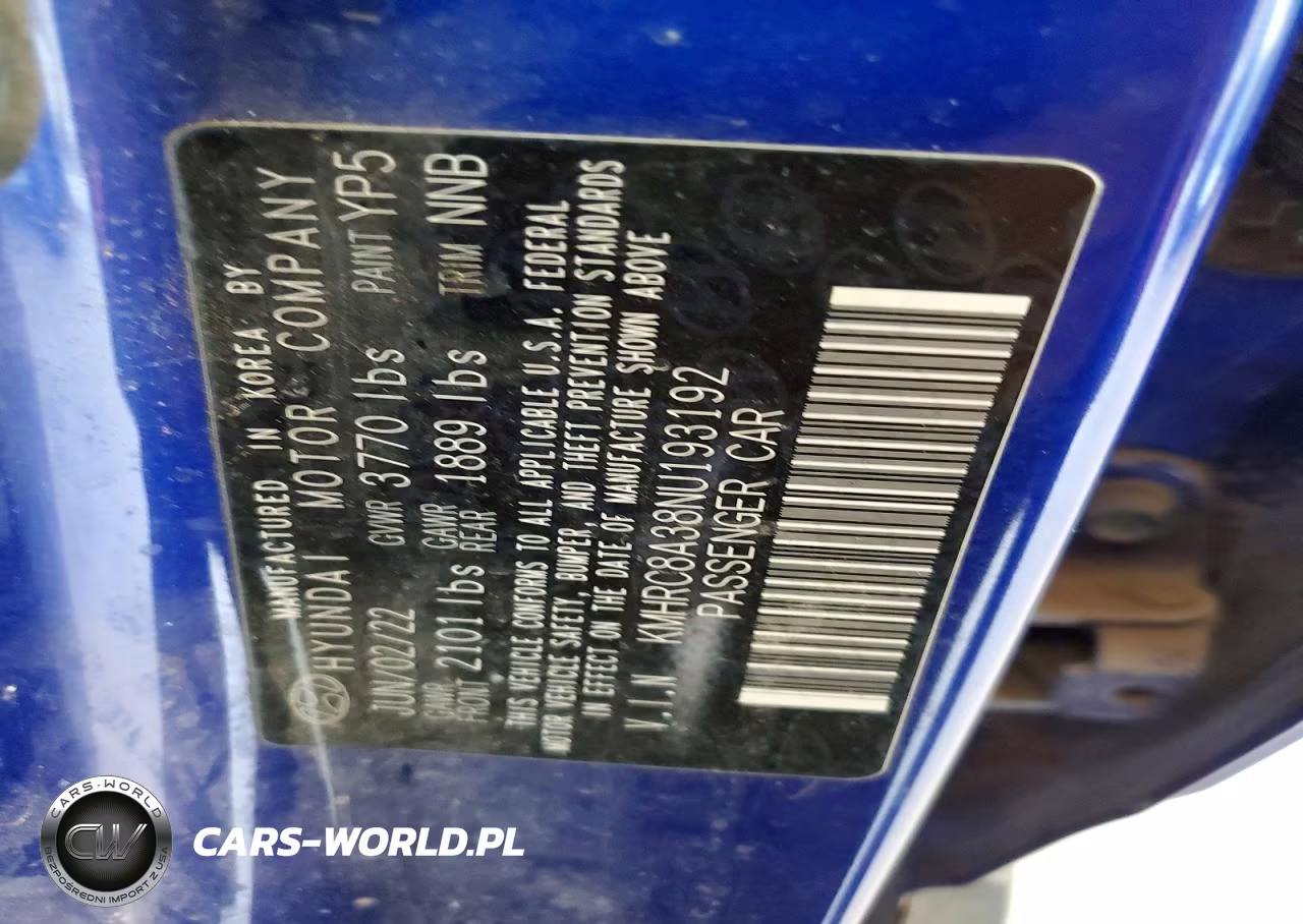 2022 Hyundai Venue Limited VIN:KMHRC8A38NU193192 - 13