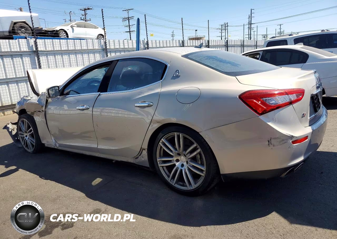2014 Maserati Ghibli S VIN:ZAM57RTA3E1086525 - 2