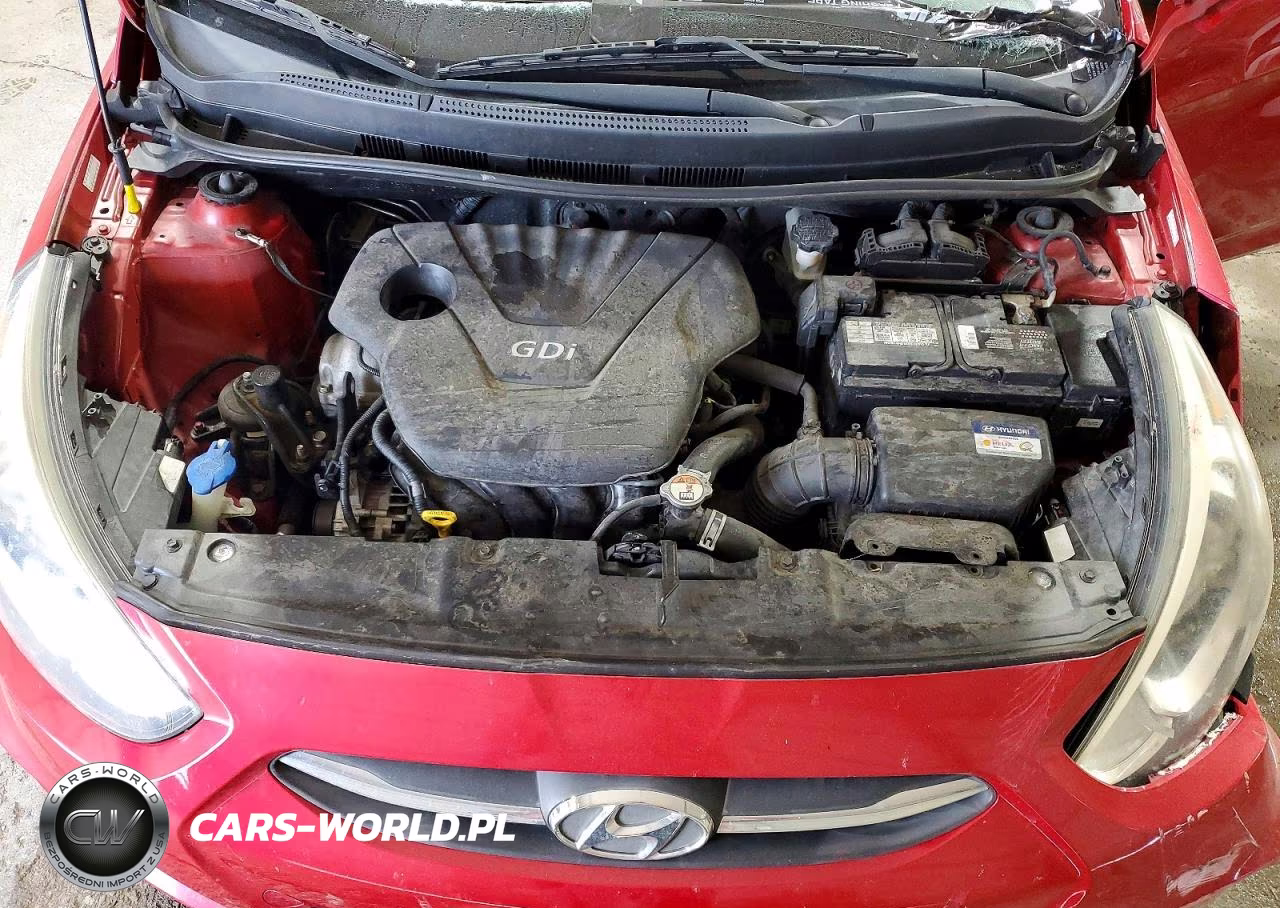 2015 Hyundai Accent Gls VIN:KMHCT4AE8FU928500 - 11