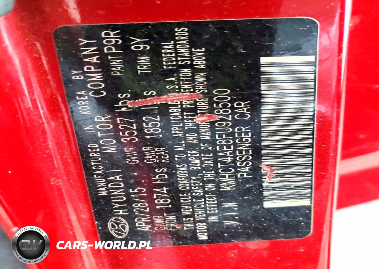 2015 Hyundai Accent Gls VIN:KMHCT4AE8FU928500 - 13