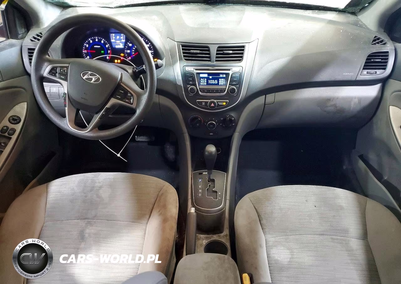2015 Hyundai Accent Gls VIN:KMHCT4AE8FU928500 - 8