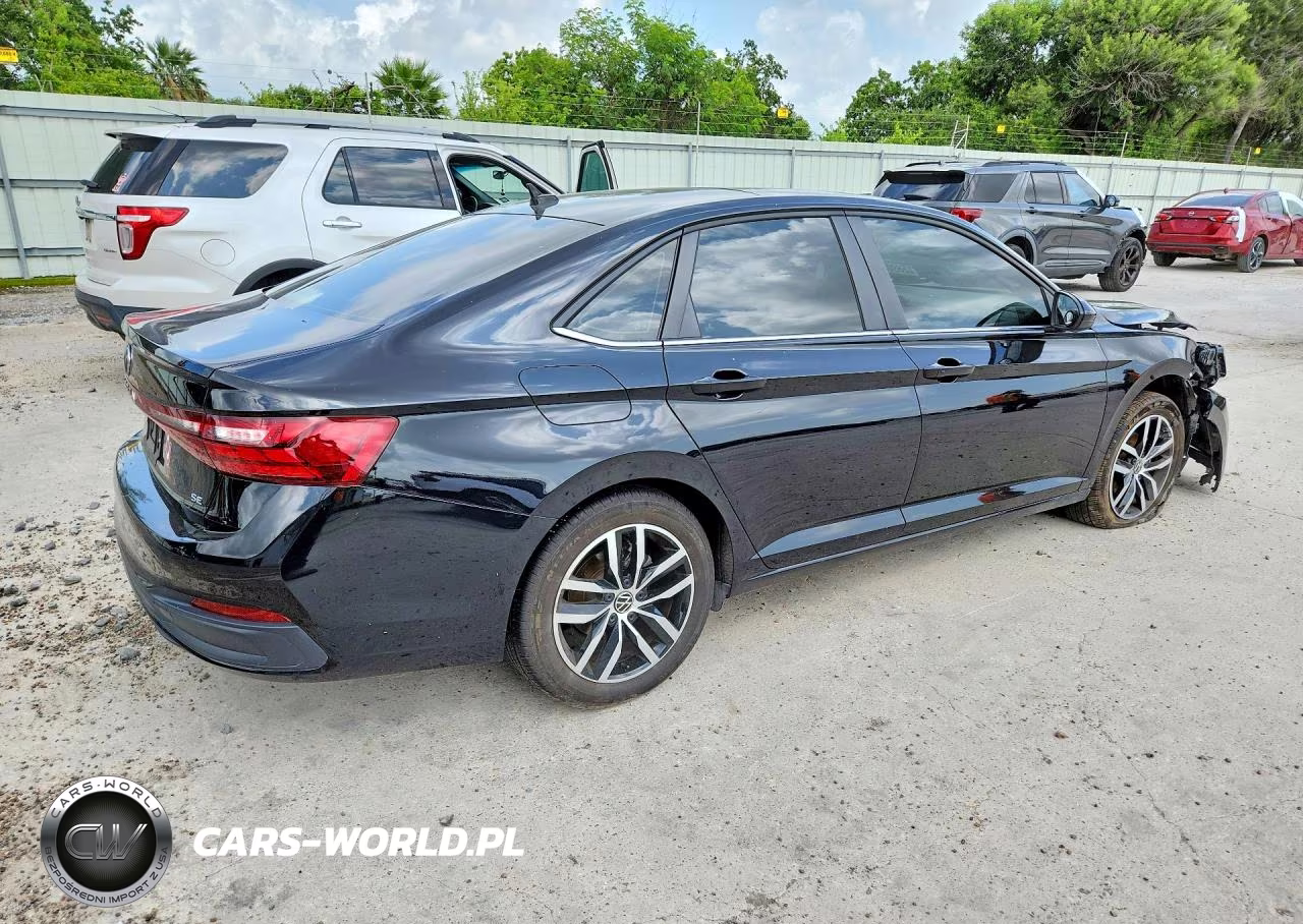2025 Volkswagen Jetta Se VIN:3VW7X7BU9SM051156 - 3