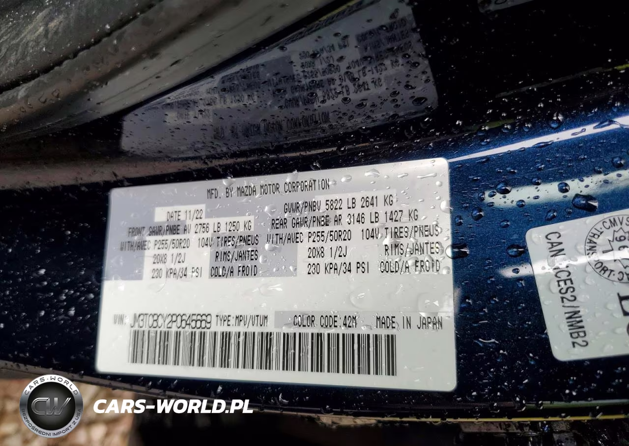 2023 Mazda Cx-90 Gs-L VIN:JM3TCBCY2P0645669 - 14