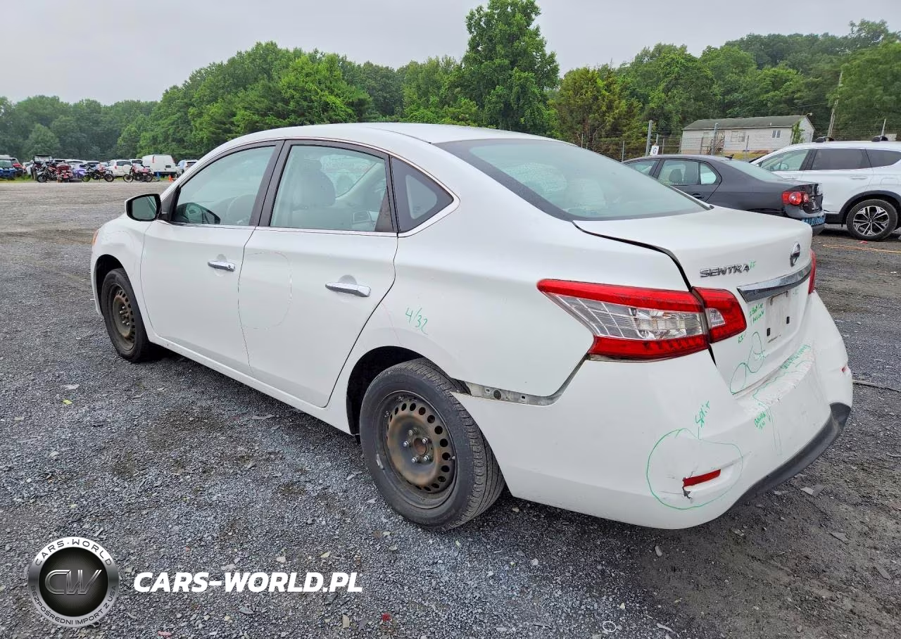 2015 Nissan Sentra S VIN:3N1AB7AP6FY367540 - 2